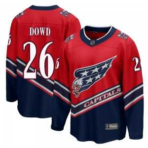 Mens Washington Capitals #26 Nic Dowd Fanatics Branded Breakaway 2020-21 Special Edition Red Jersey Dzhi->washington capitals->NHL Jersey